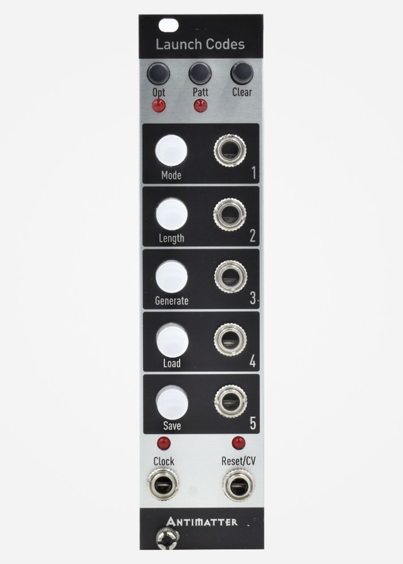 Antimatter Audio Launch Codes, DEMO UNIT
