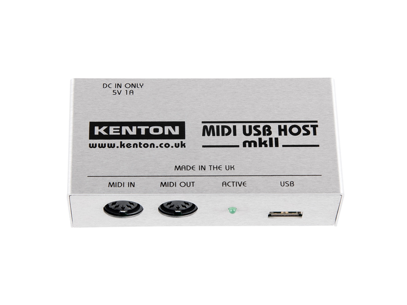 Kenton MIDI USB Host MkII (for Class Compliant MIDI devices) Control