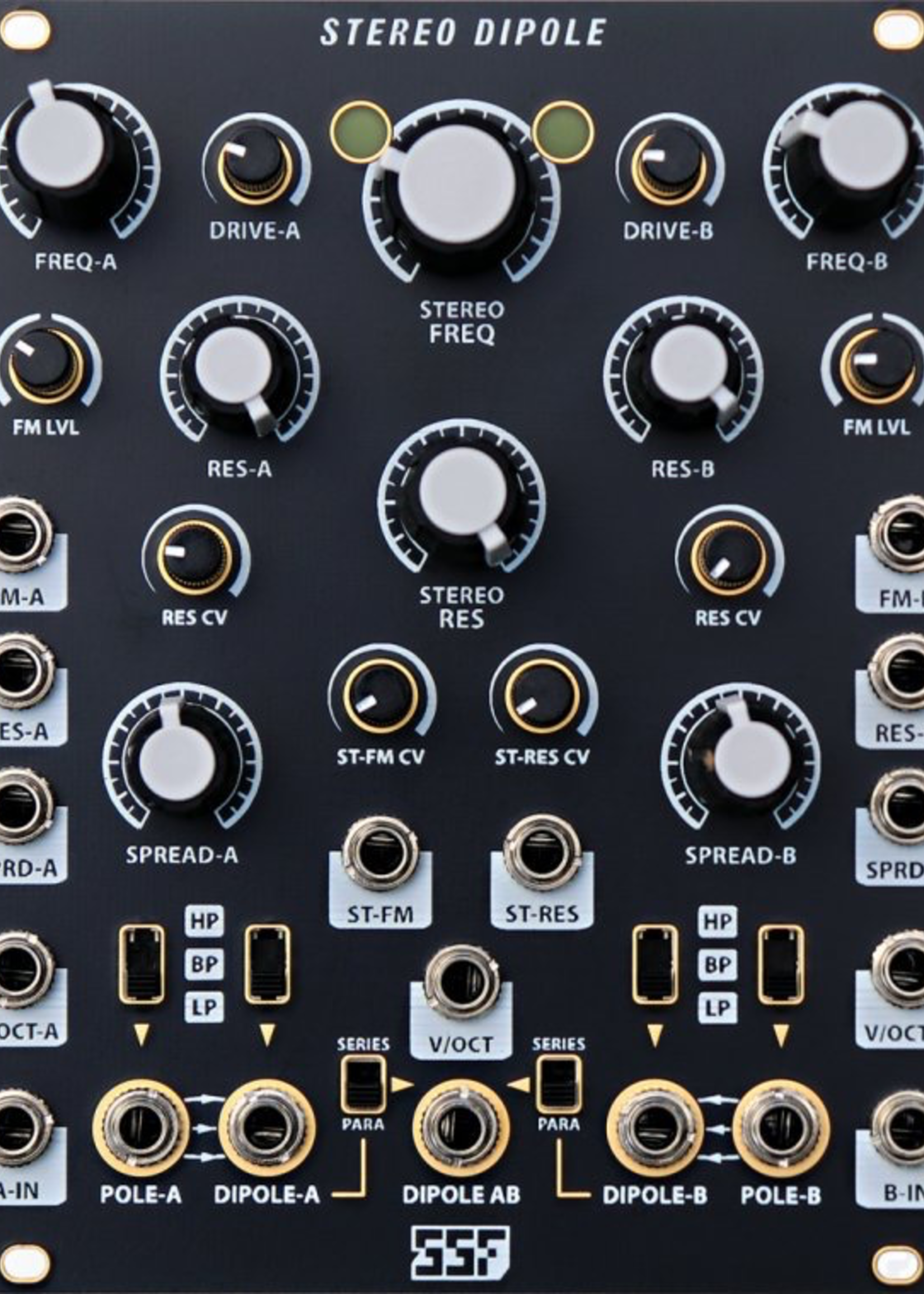 Steady State Fate Stereo Dipole, BLACK