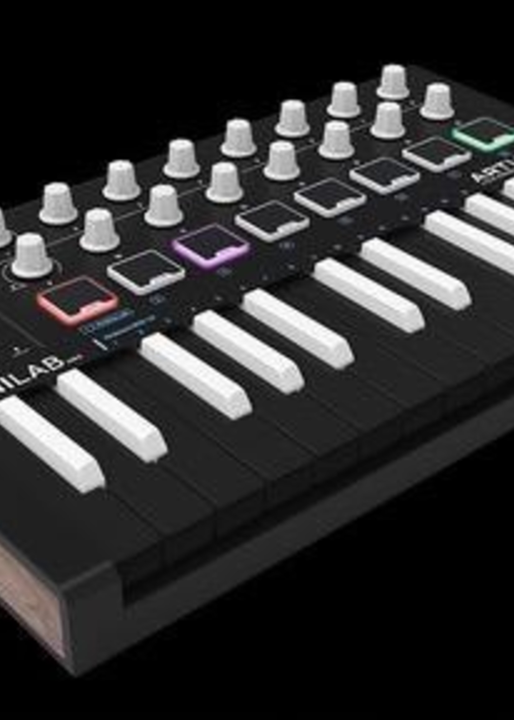 Arturia MiniLab mkII, INVERTED (Black)