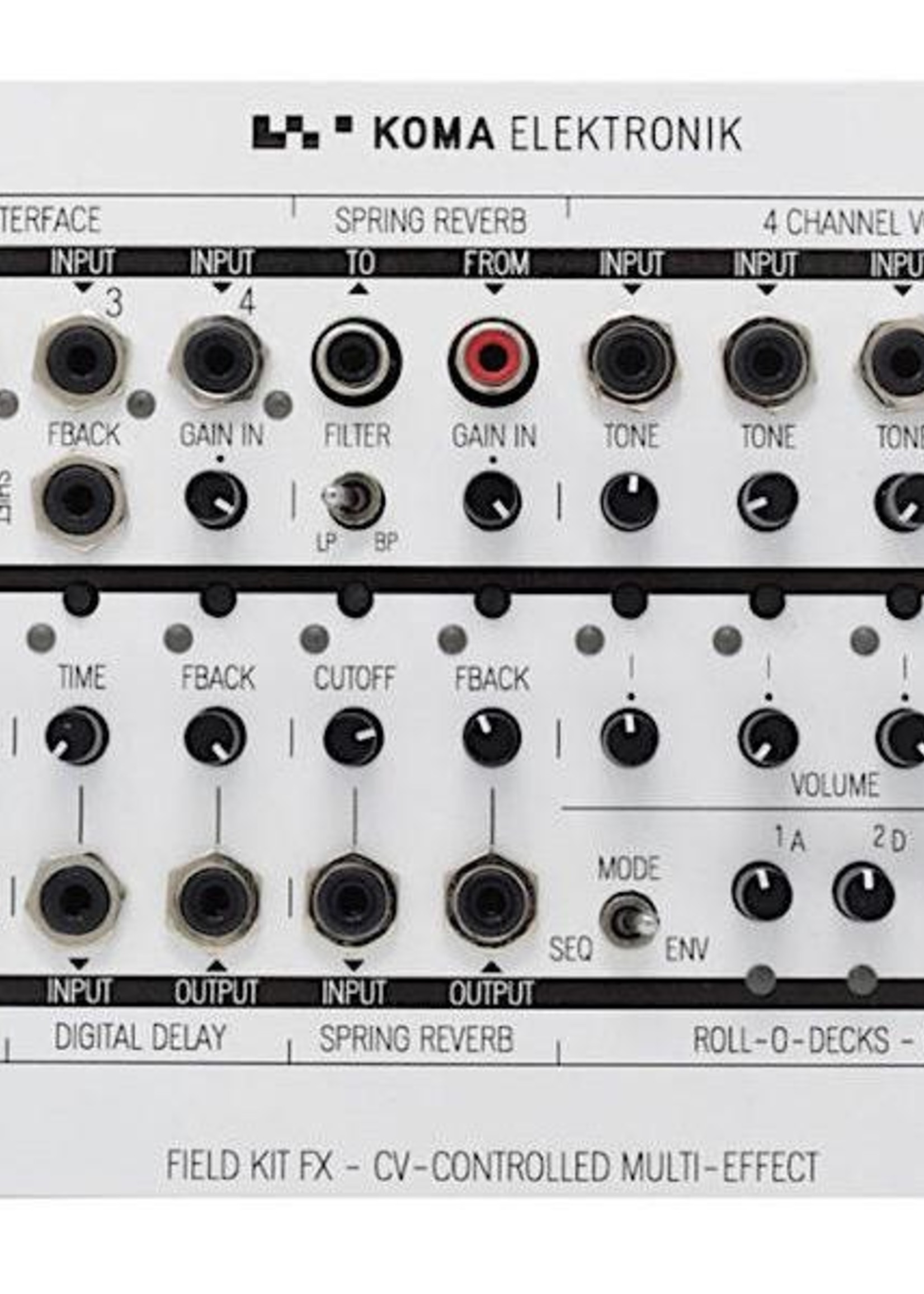 KOMA Field Kit FX Eurorack Module