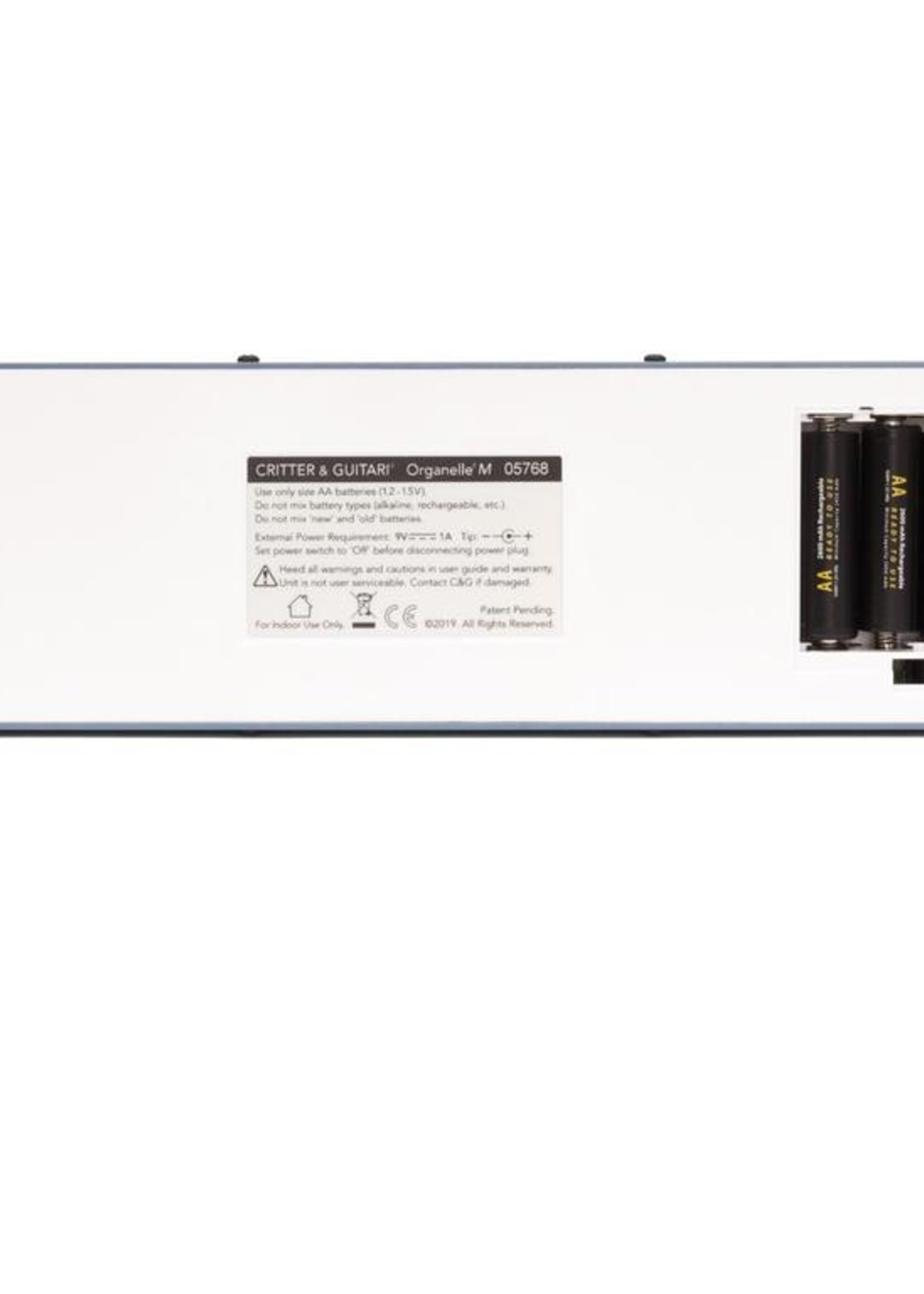 Critter & Guitari Organelle M, Matte Light Blue