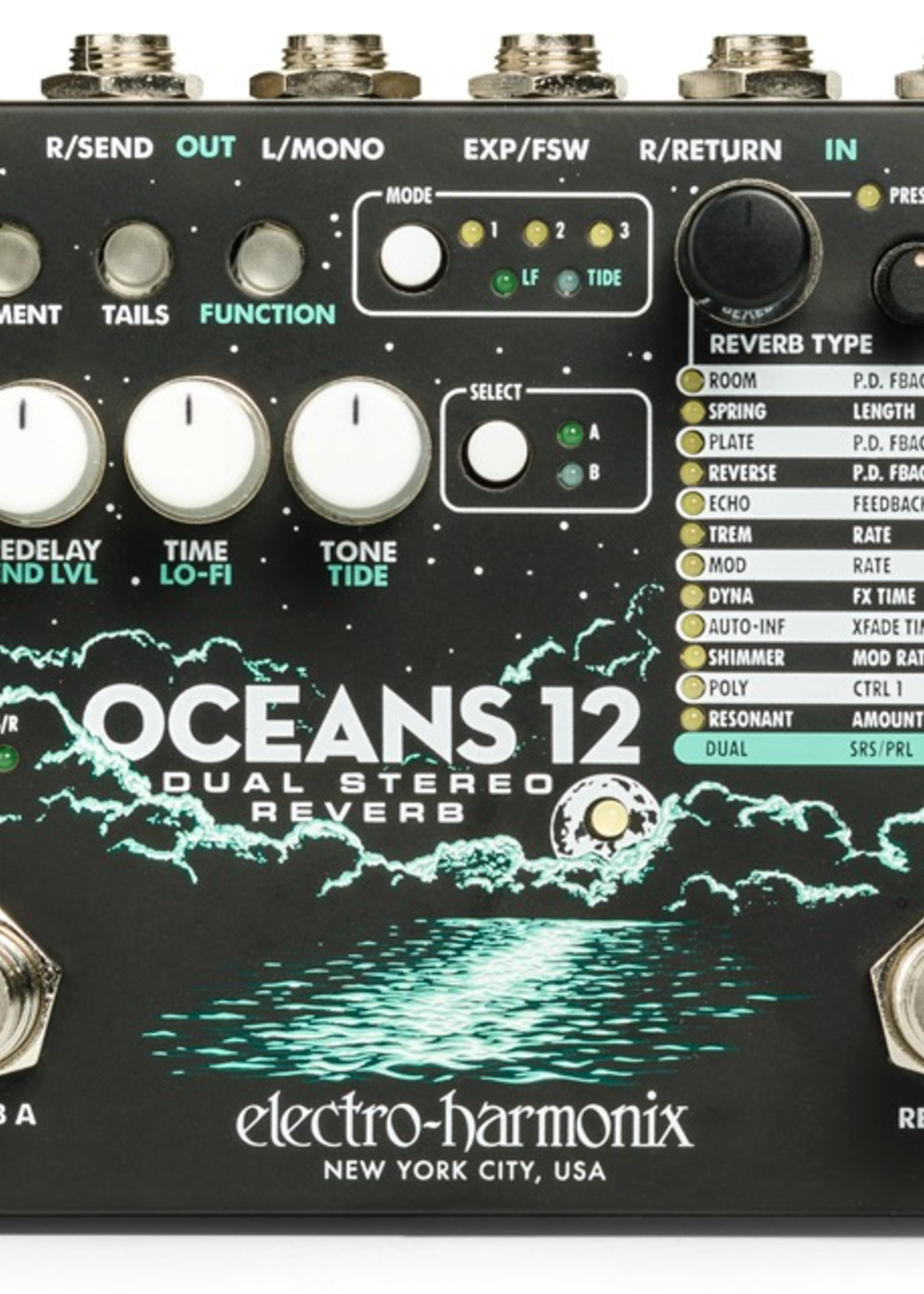 Electro Harmonix Oceans 12 Reverb