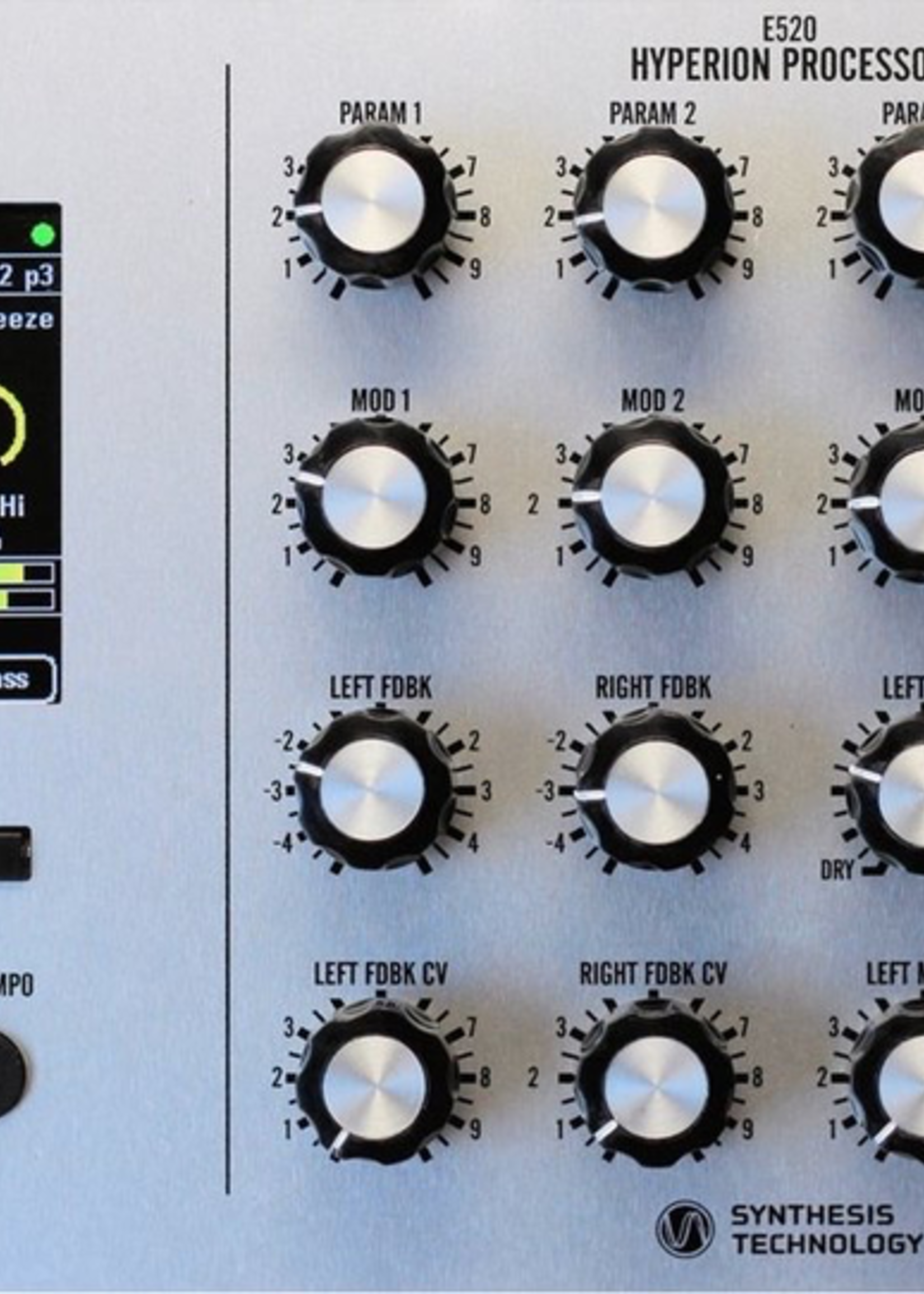 Synthesis Technology E520 Stereo Effects Processor, Silver