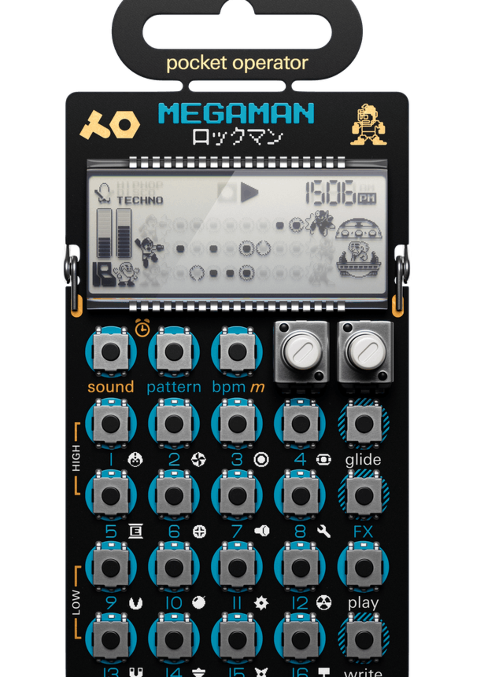 Teenage Engineering Pocket Operator PO-128 Mega Man
