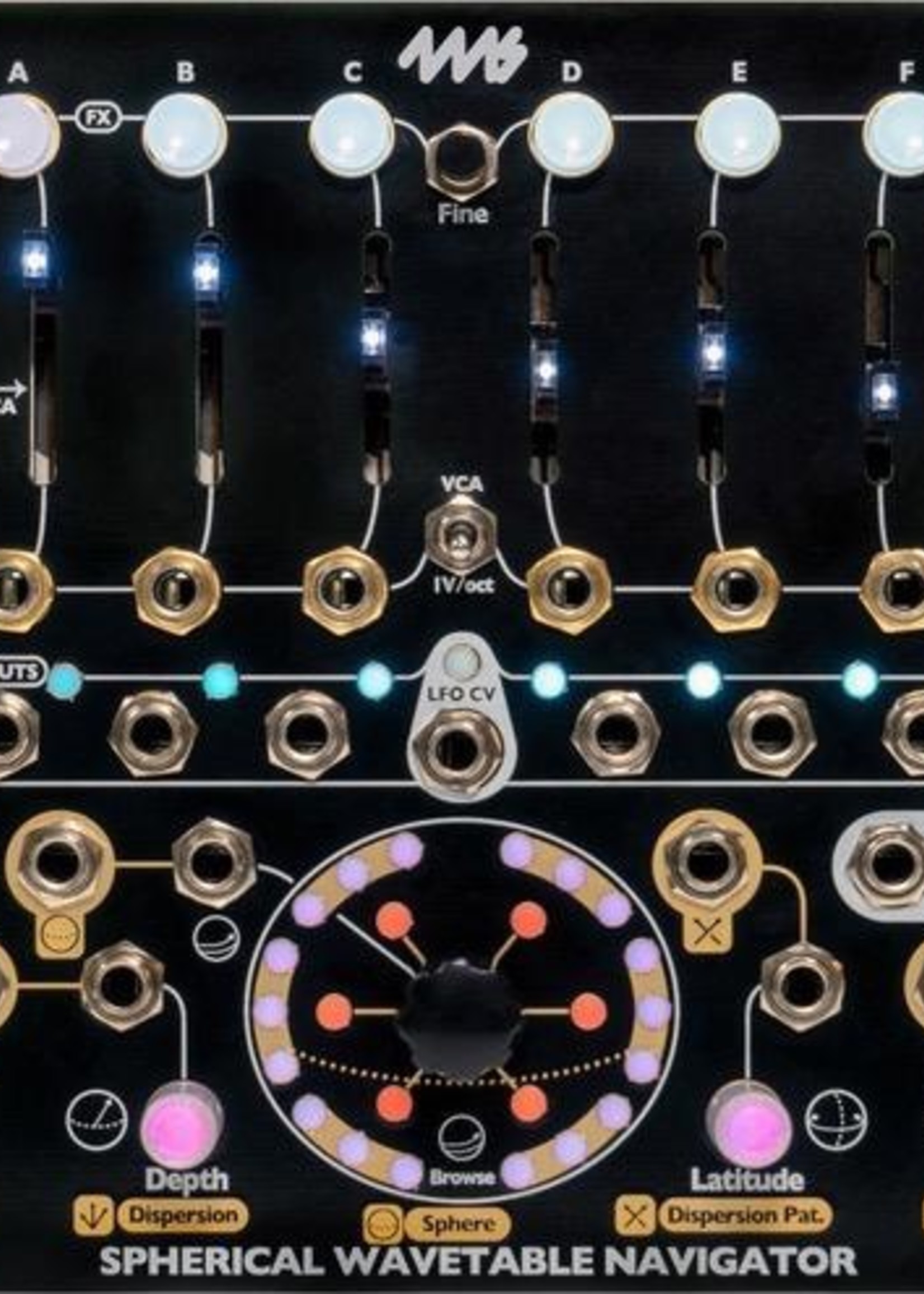 4ms SWN (Spherical Wavetable Navigator), USED