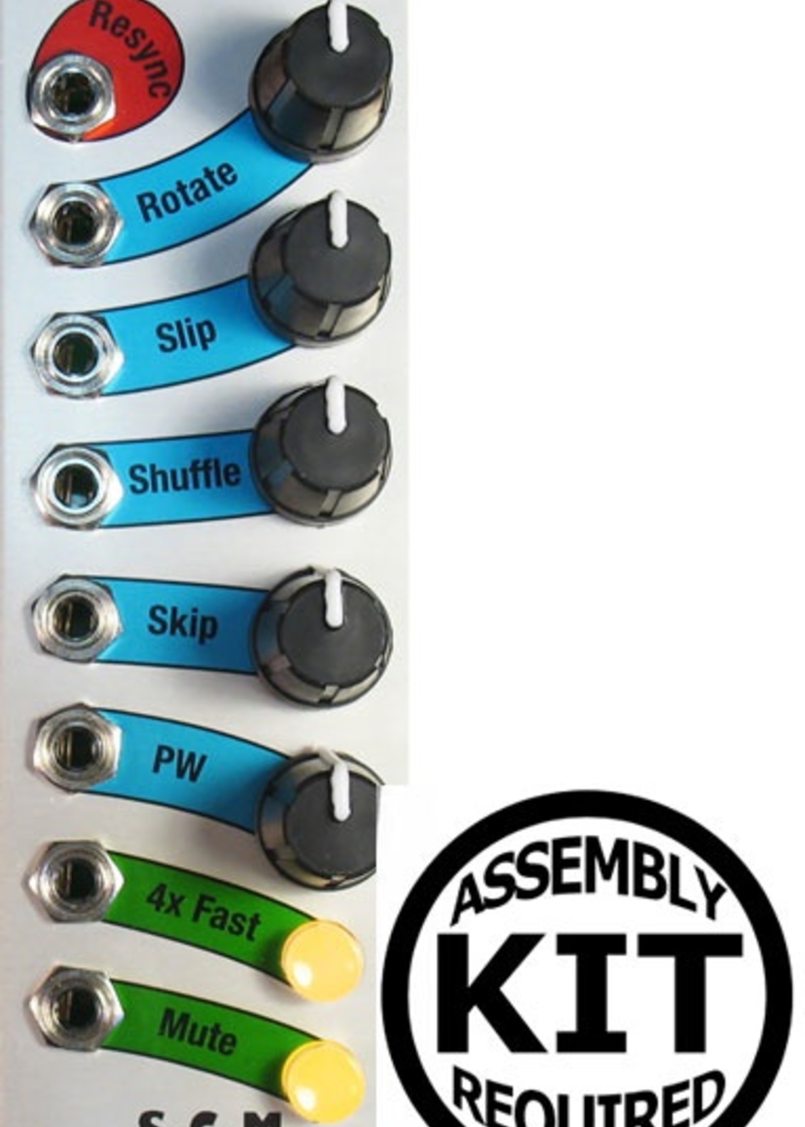 4ms SCMBO (Shuffling Clock Multiplier Breakout), Kit