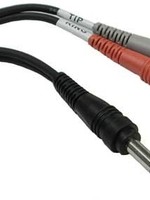 Hosa Cable, 1/4" Stereo to Dual 1/4" Mono, 6ft