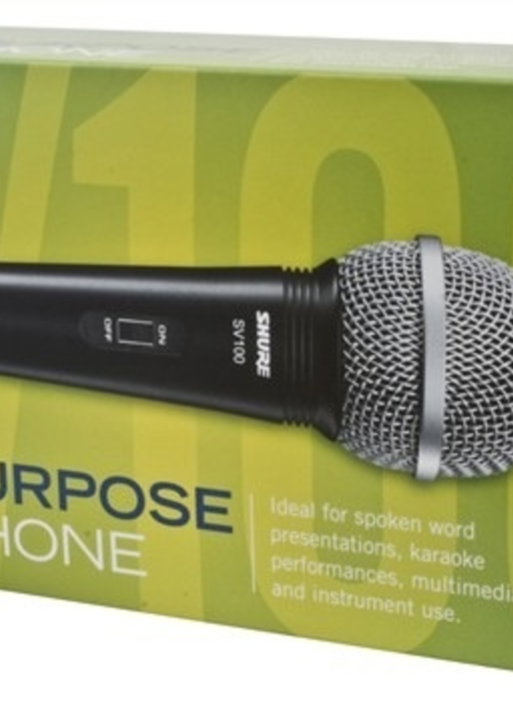 Shure SV100-W, Mic w/ XLR Cable