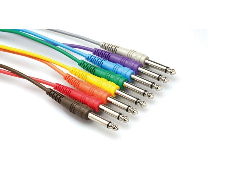 predskazivač panter uskla Hosa Patch Cables, 1/4”, Mono (Unbalanced), Multicolor, 12”, 8pk - Control Voltage predskazivač panter uskla Hosa Patch Cables, 1/4”, Mono (Unbalanced), Multicolor, 12”, 8pk - Control Voltage