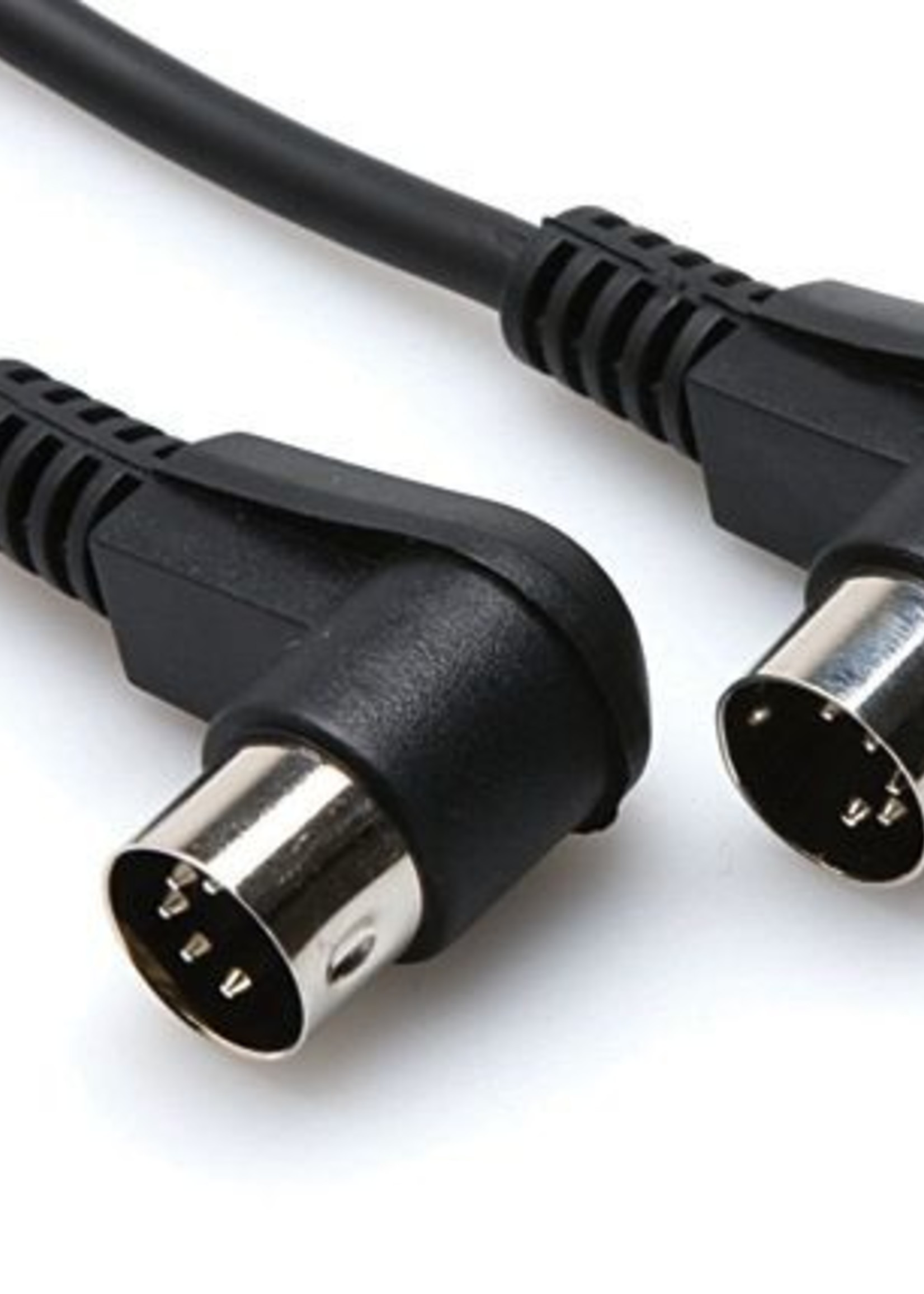 Hosa MIDI Cable, Right-Angle, 5ft