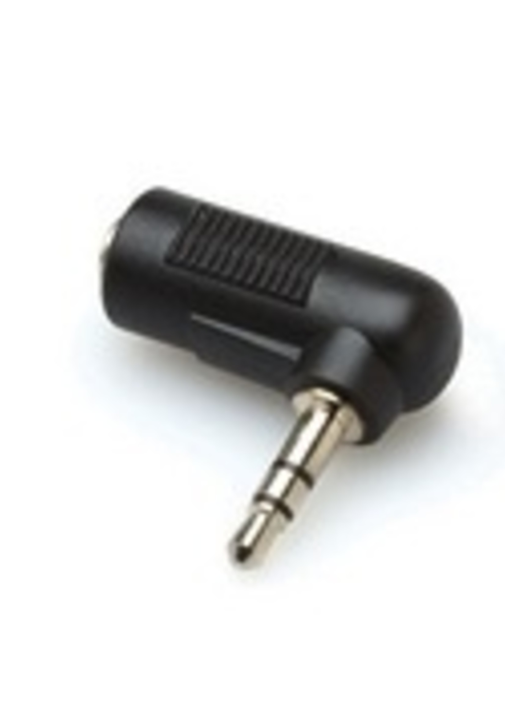 Hosa Adapter, 3.5mm Stereo Female to Right-Angle 3.5mm Stereo Male