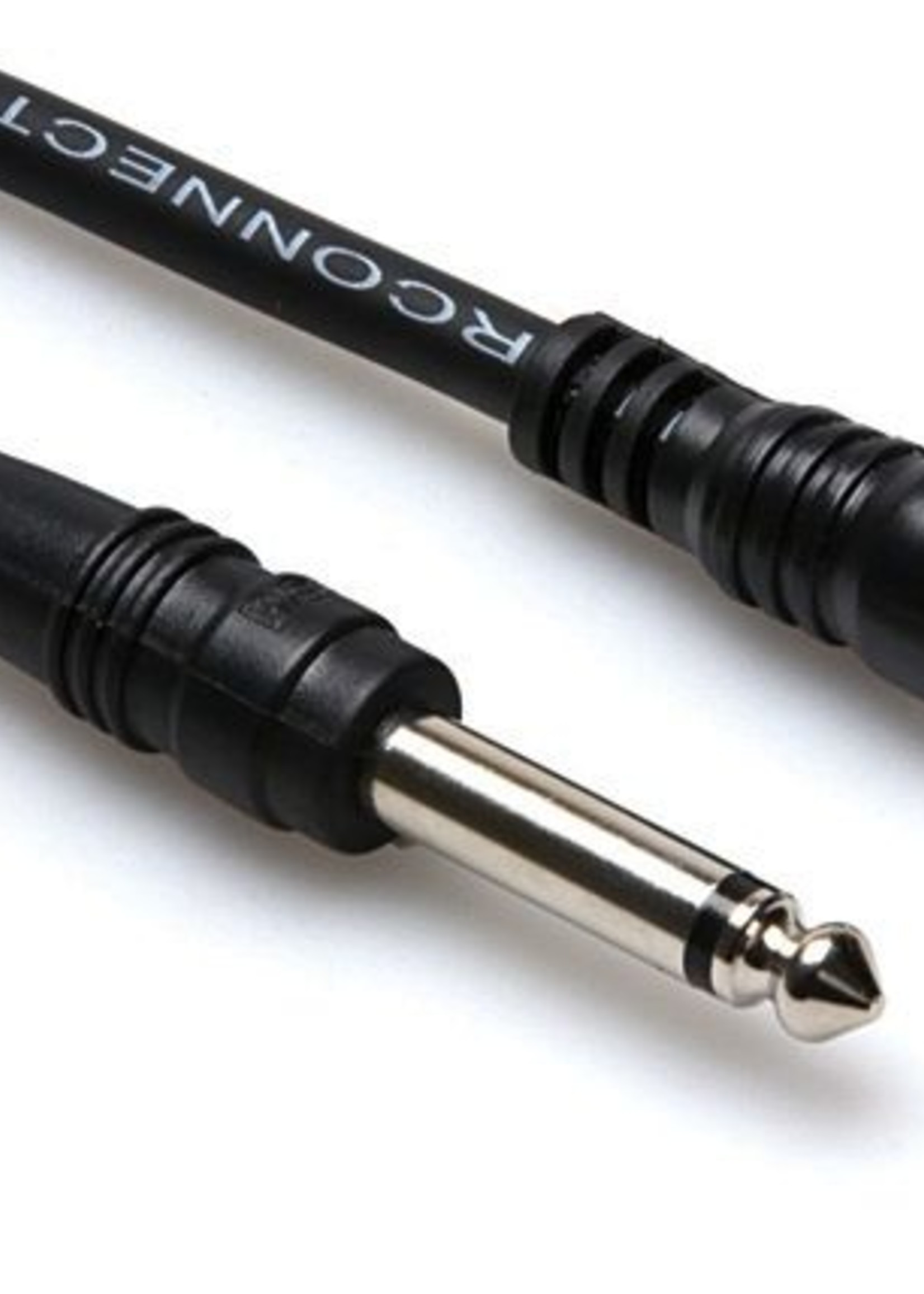 Hosa Cable, 1/4" Mono Male to RCA, 5ft