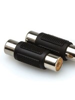 Hosa Coupler, RCA to Same, 2pk