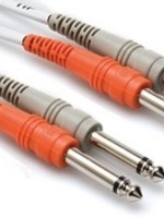 Hosa Cable, Dual 1/4" Mono, 20ft