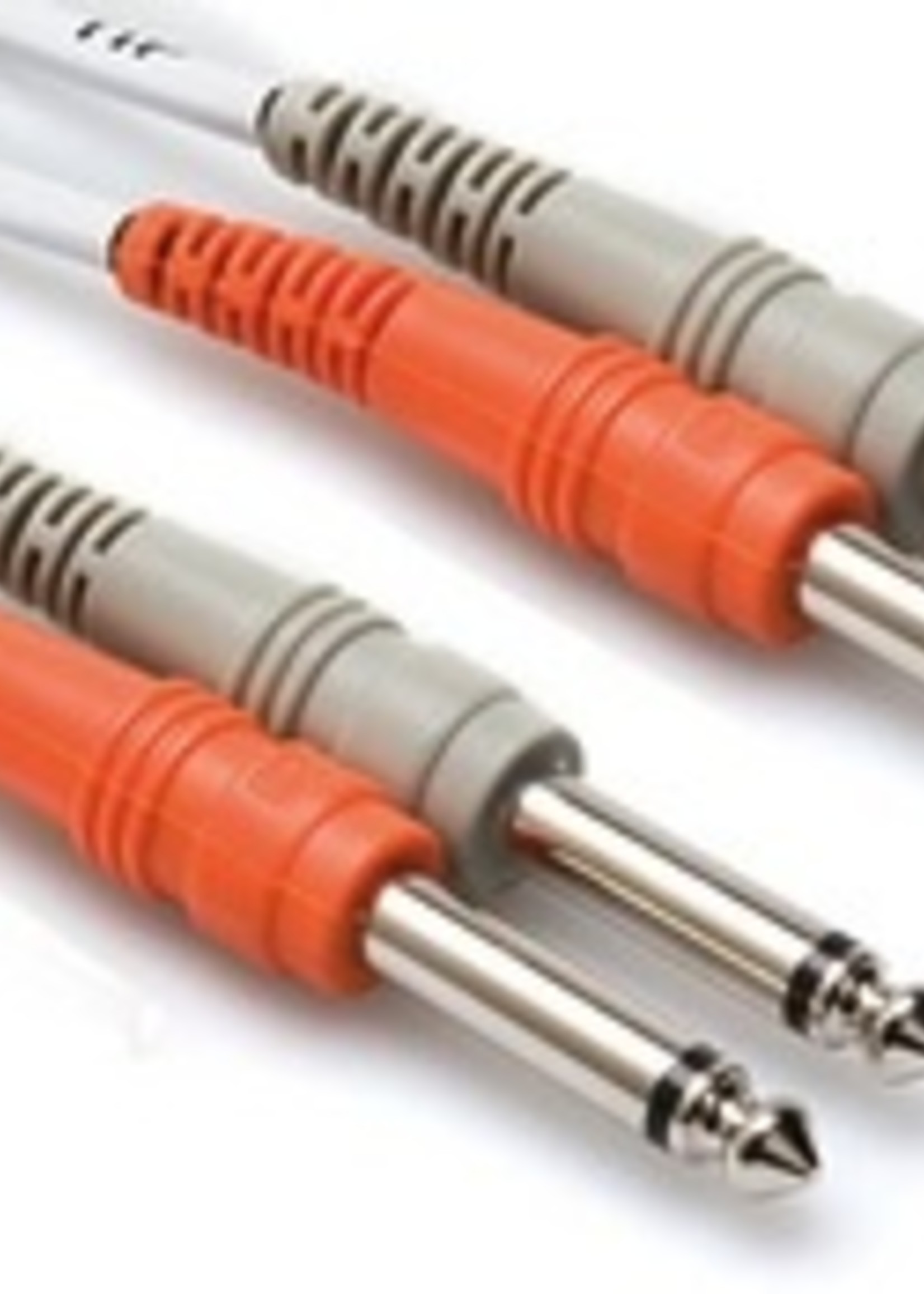 Hosa Cable, Dual 1/4" Mono, 20ft