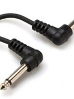 Hosa Guitar Pedal Patch Cable, Molded, 6”