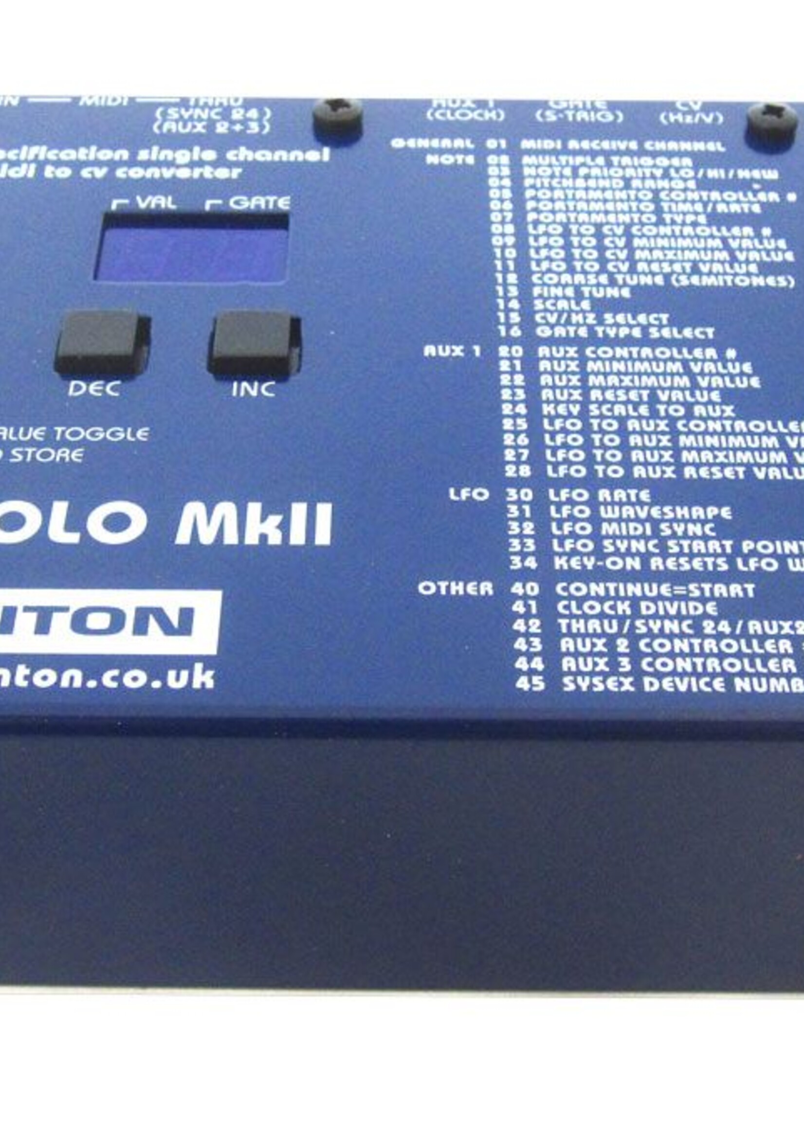 Kenton Pro-Solo mkII