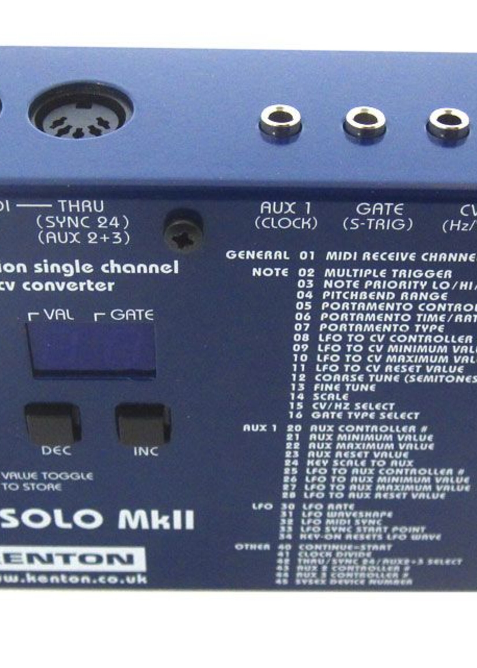 Kenton Pro-Solo mkII