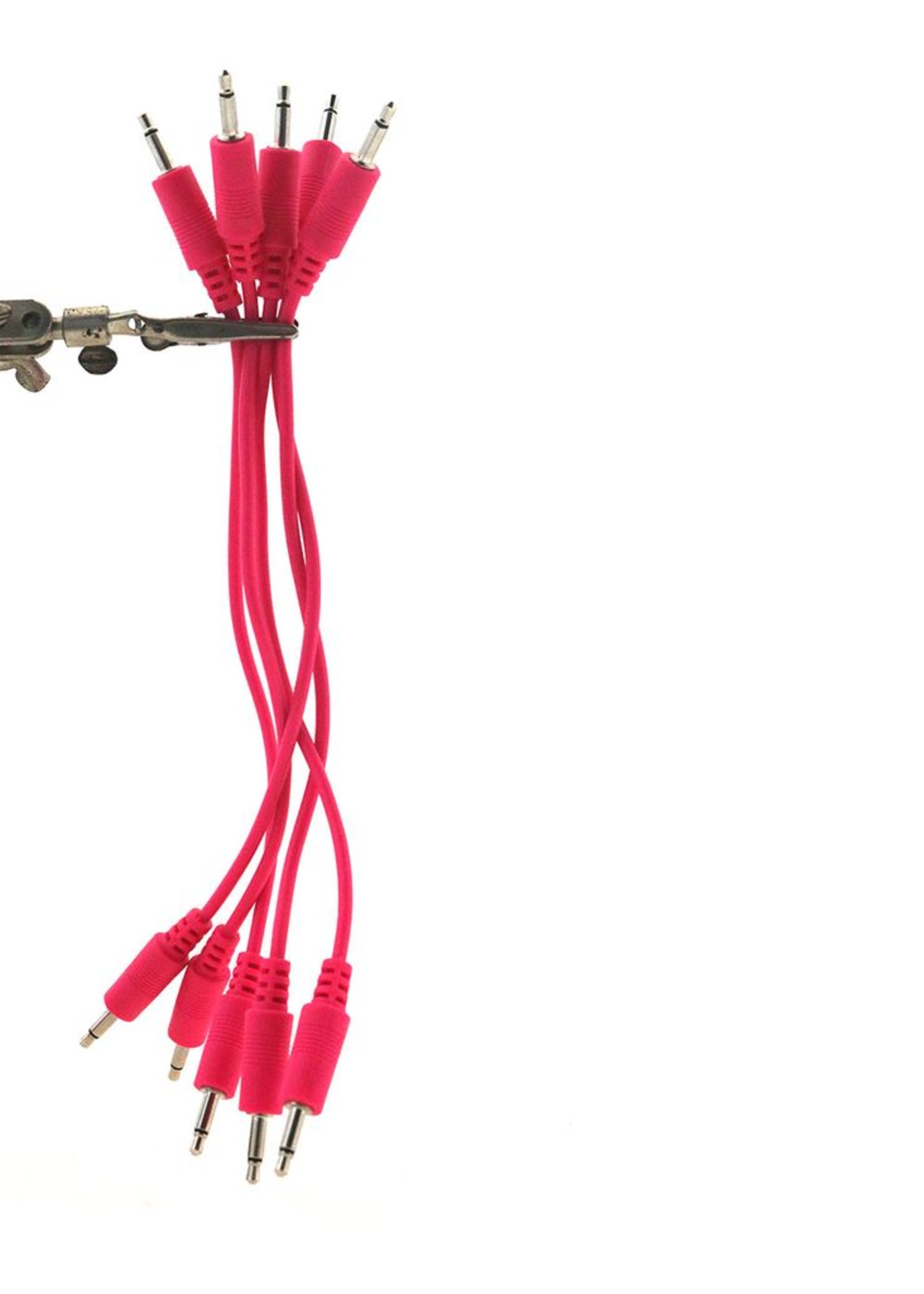 Make Noise Make Noise 6" Hot Pink 3.5mm Patch Cables 5pk