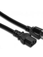 Hosa Power Cord, IEC-C13 (3-Prong), 14 Gauge, 8ft
