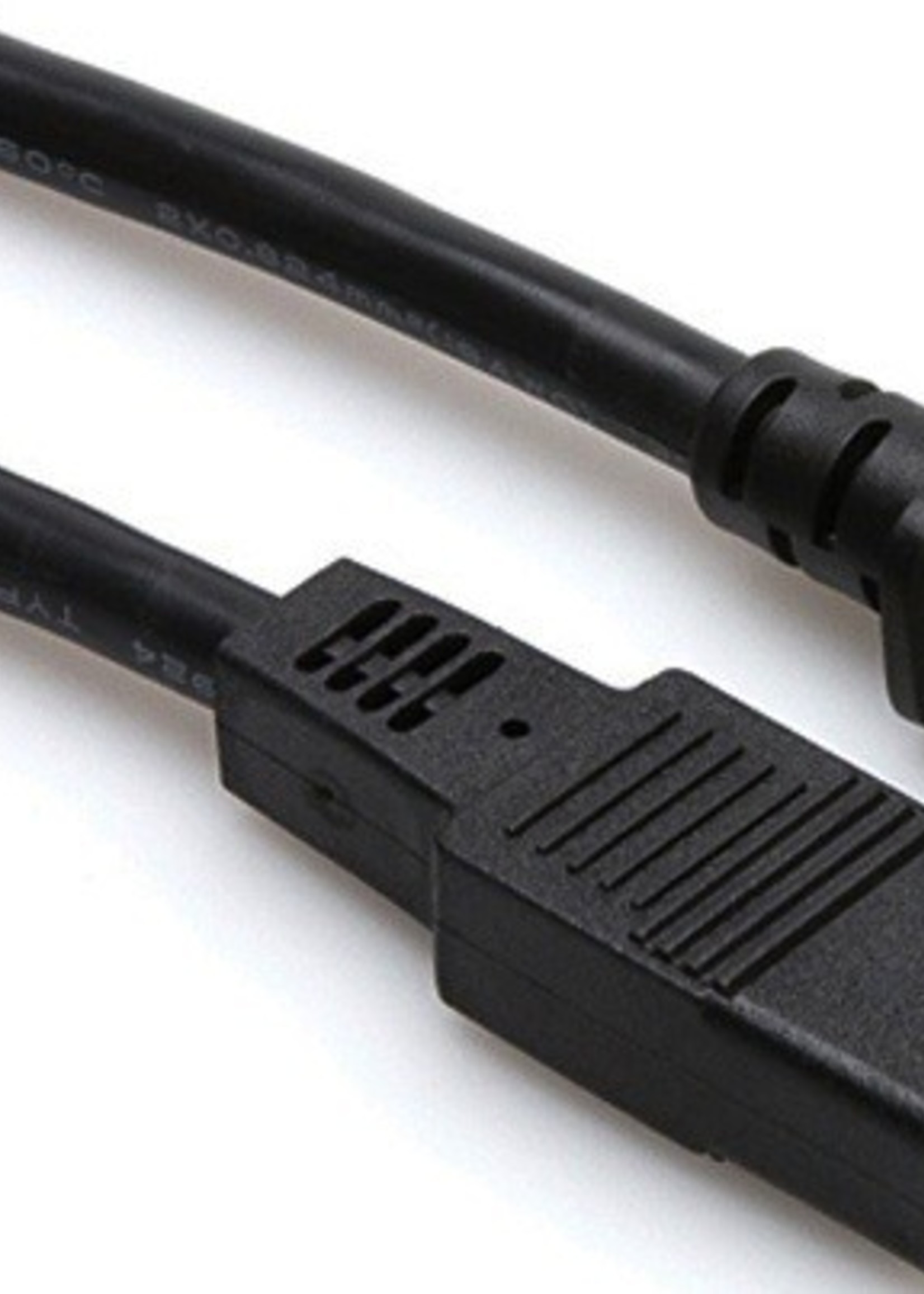 Hosa Power Cord, IEC-C9 (2-Prong), 18 Gauge, 8ft