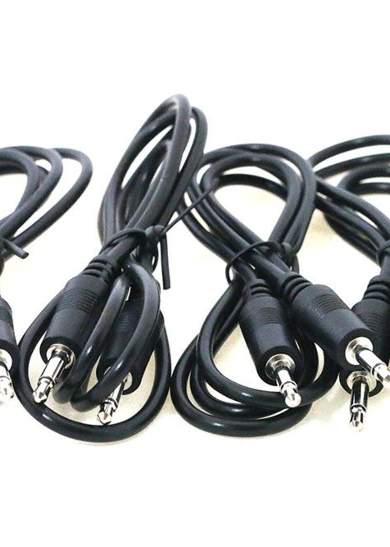 Ad Infinitum 36" Black 3.5mm Patch Cables 4pk