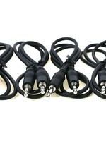 Ad Infinitum 24" Black 3.5mm Patch Cables 4pk