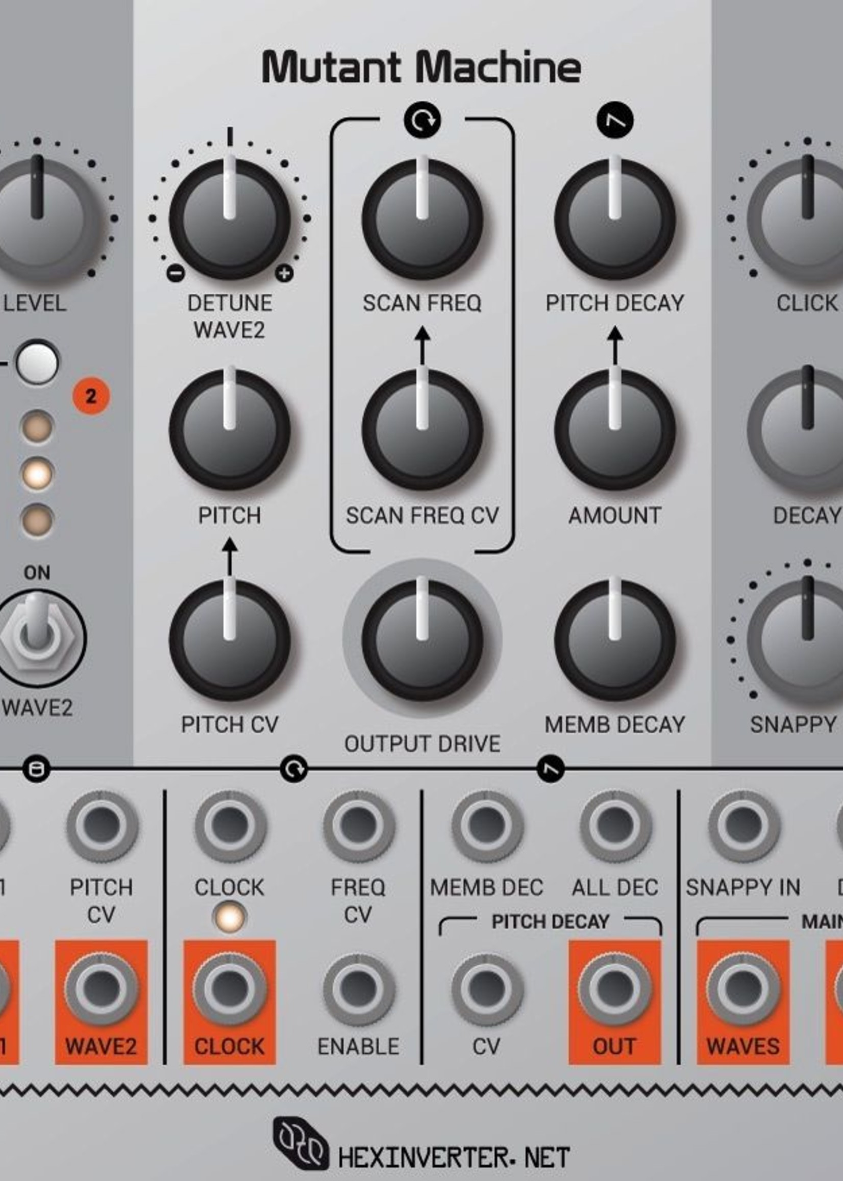 Hexinverter Électronique Mutant Machine, DEMO UNIT