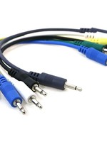 Ad Infinitum 6" Mulitcolor 3.5mm Patch Cables 6pk