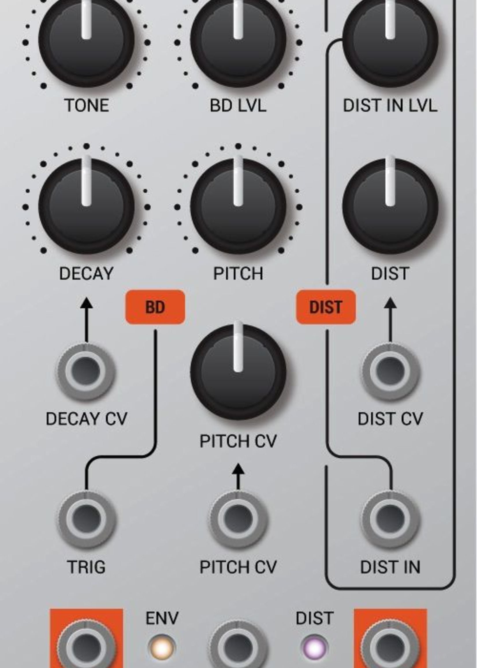 Hexinverter Électronique Mutant Bassdrum
