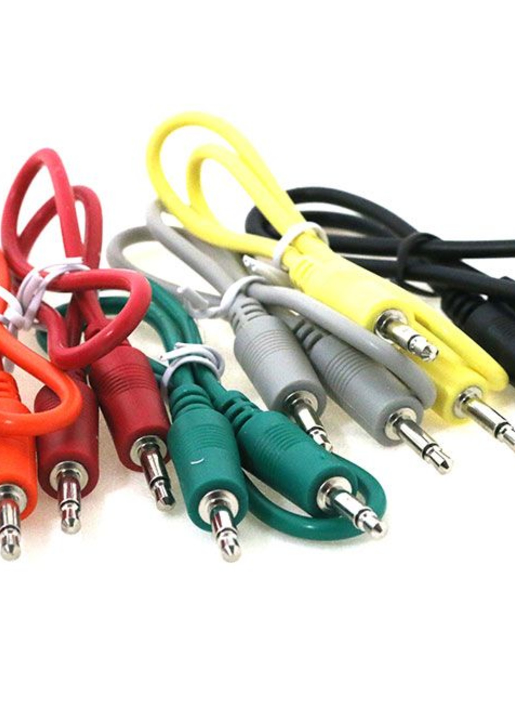Ad Infinitum 24" Multicolor 3.5mm Patch Cables 5pk