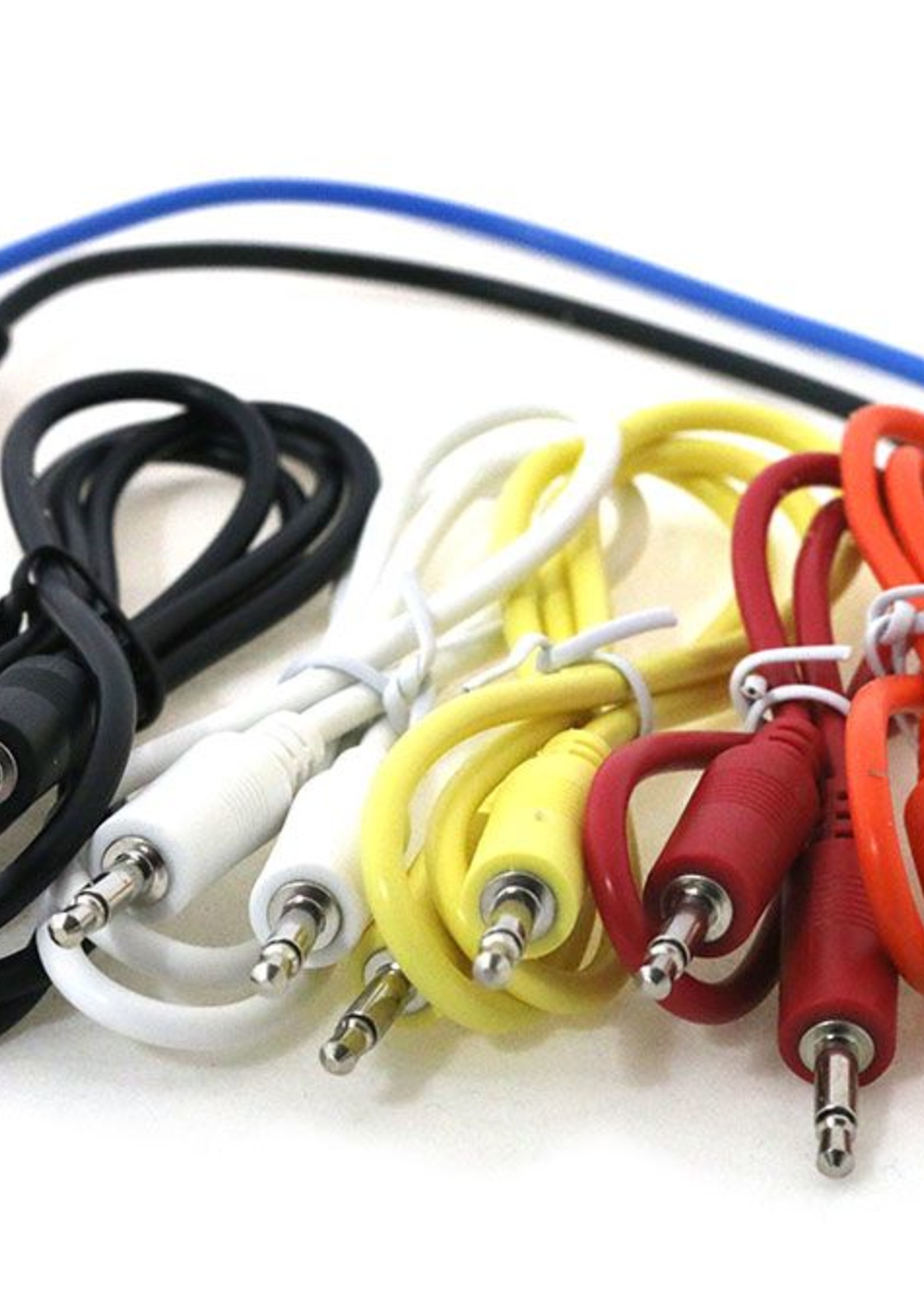 Ad Infinitum Multilength Multicolor 3.5mm Patch Cables 7pk