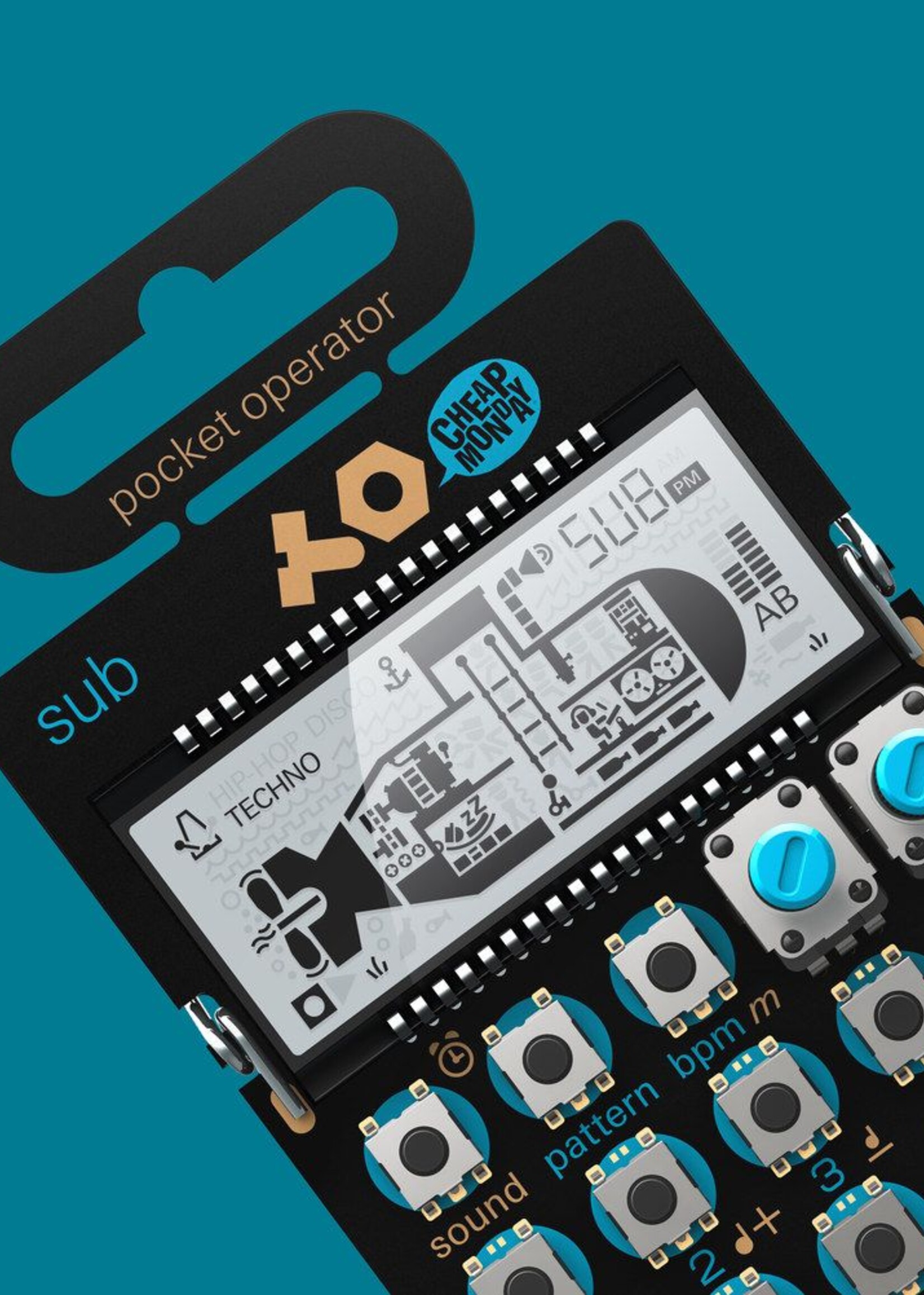 Teenage Engineering Pocket Operator PO-14 Sub