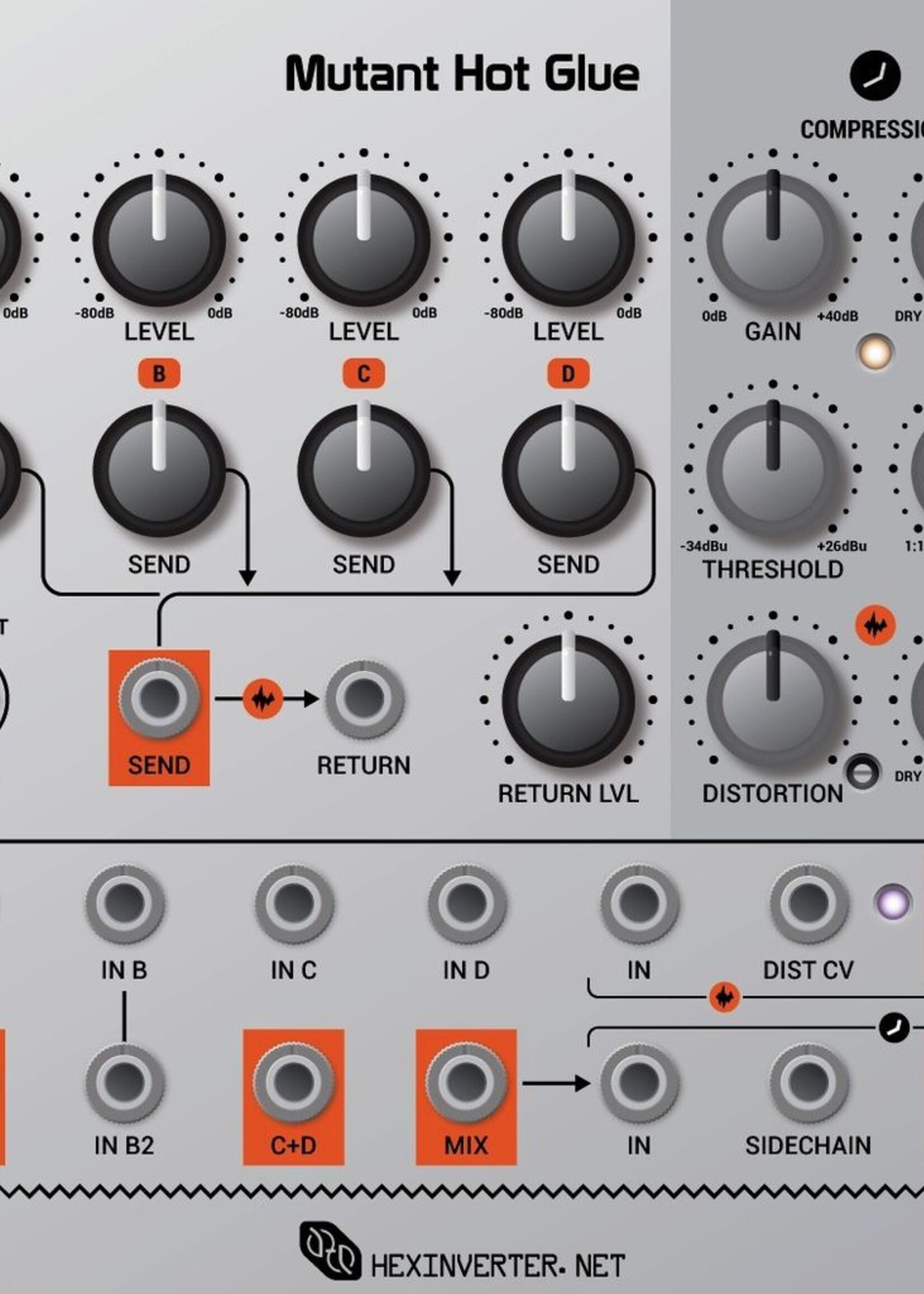 Hexinverter Électronique Mutant Hot Glue