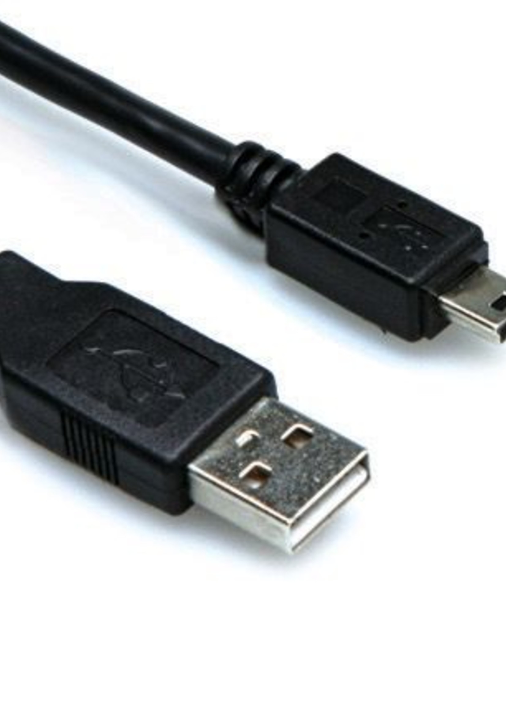 Hosa USB Cable, Type A to Mini-B, 6ft
