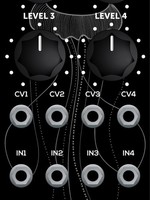 Erica Synths Erica Synths Black Quad VCA