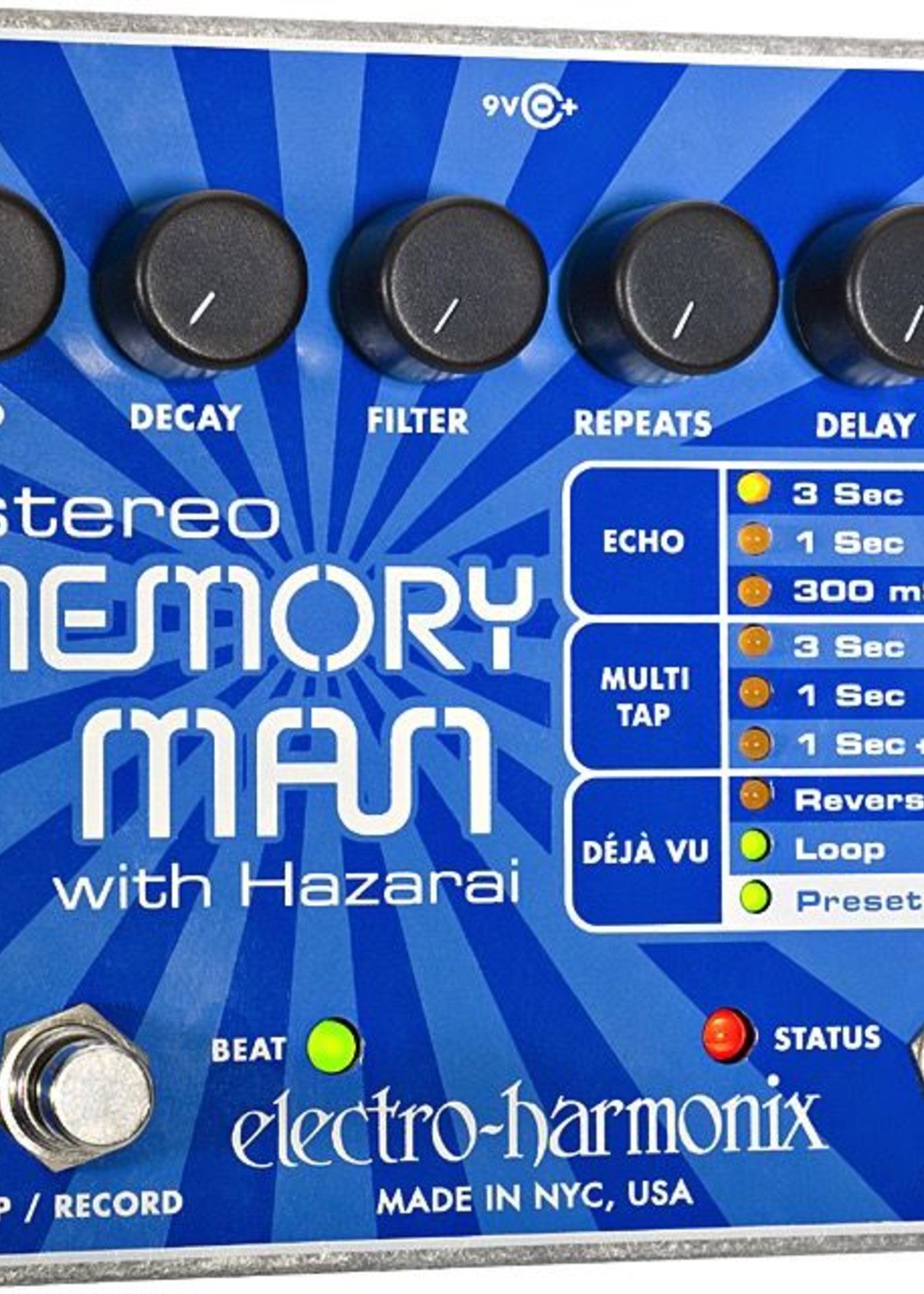 Electro Harmonix Stereo Memory Man w/ Hazari