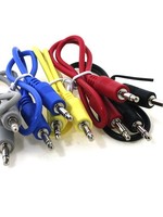 Ad Infinitum 36" Multicolor 3.5mm Patch Cables 5pk