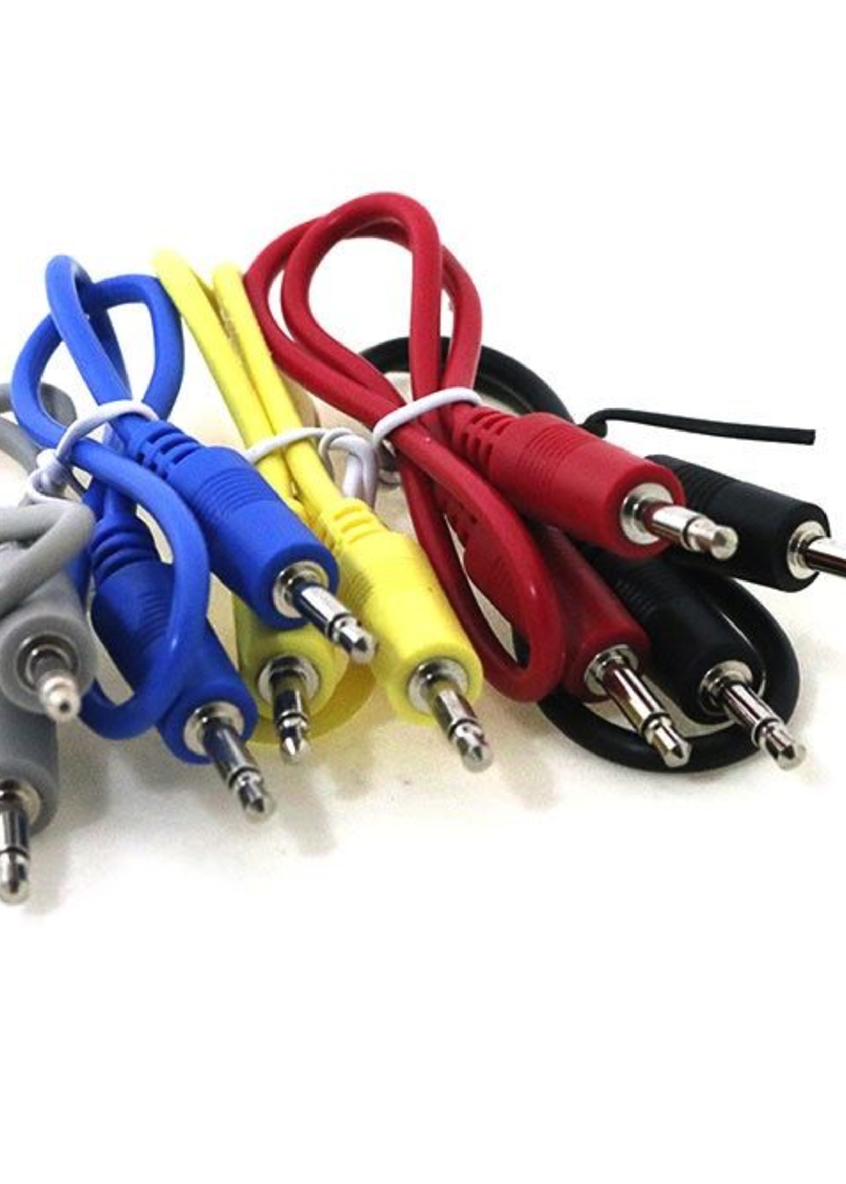 Ad Infinitum 36" Multicolor 3.5mm Patch Cables 5pk