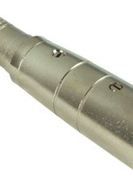 Hosa Adapter, 1/4” TRS Female to XLR Male