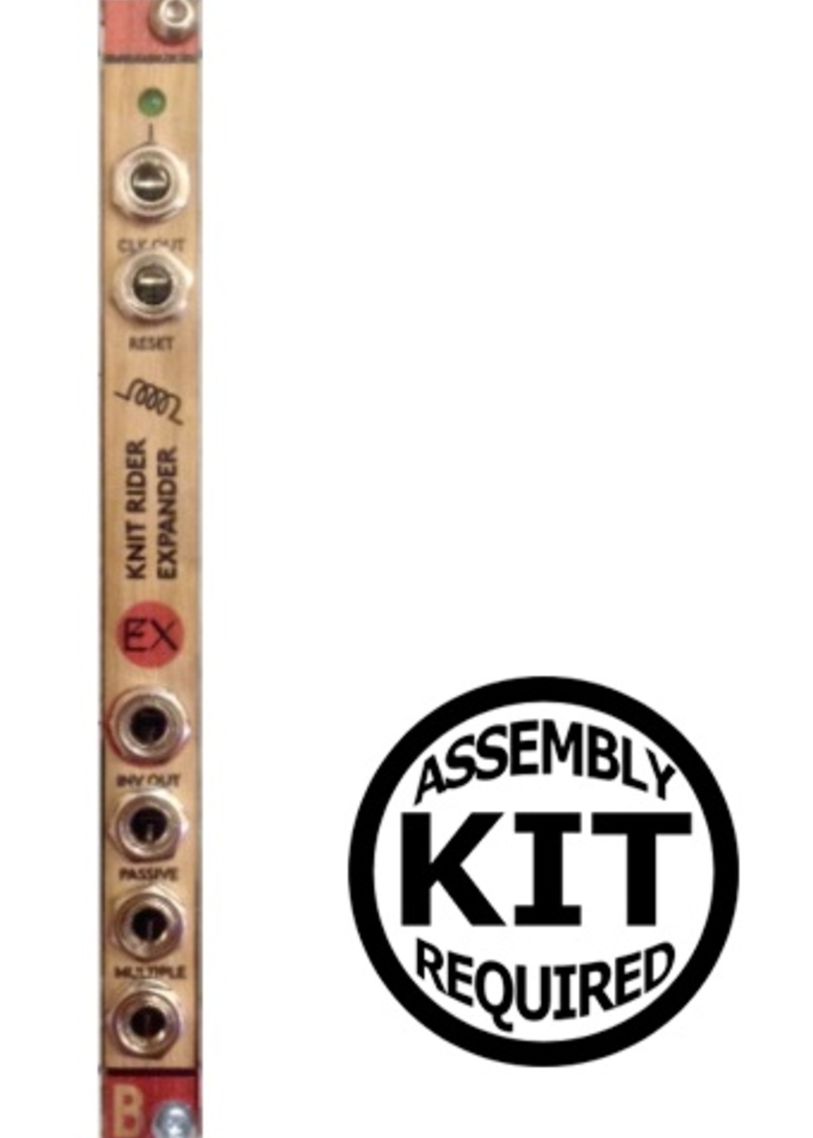 Bastl Instruments Knit Rider Expander - Wood, Kit, BLOWOUT PRICING