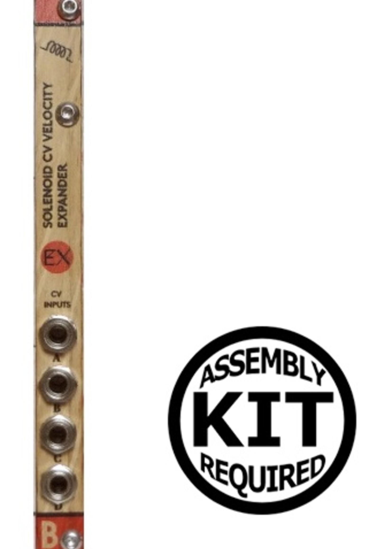 Bastl Instruments Solenoid Expander - Wood, Kit, BLOWOUT PRICING