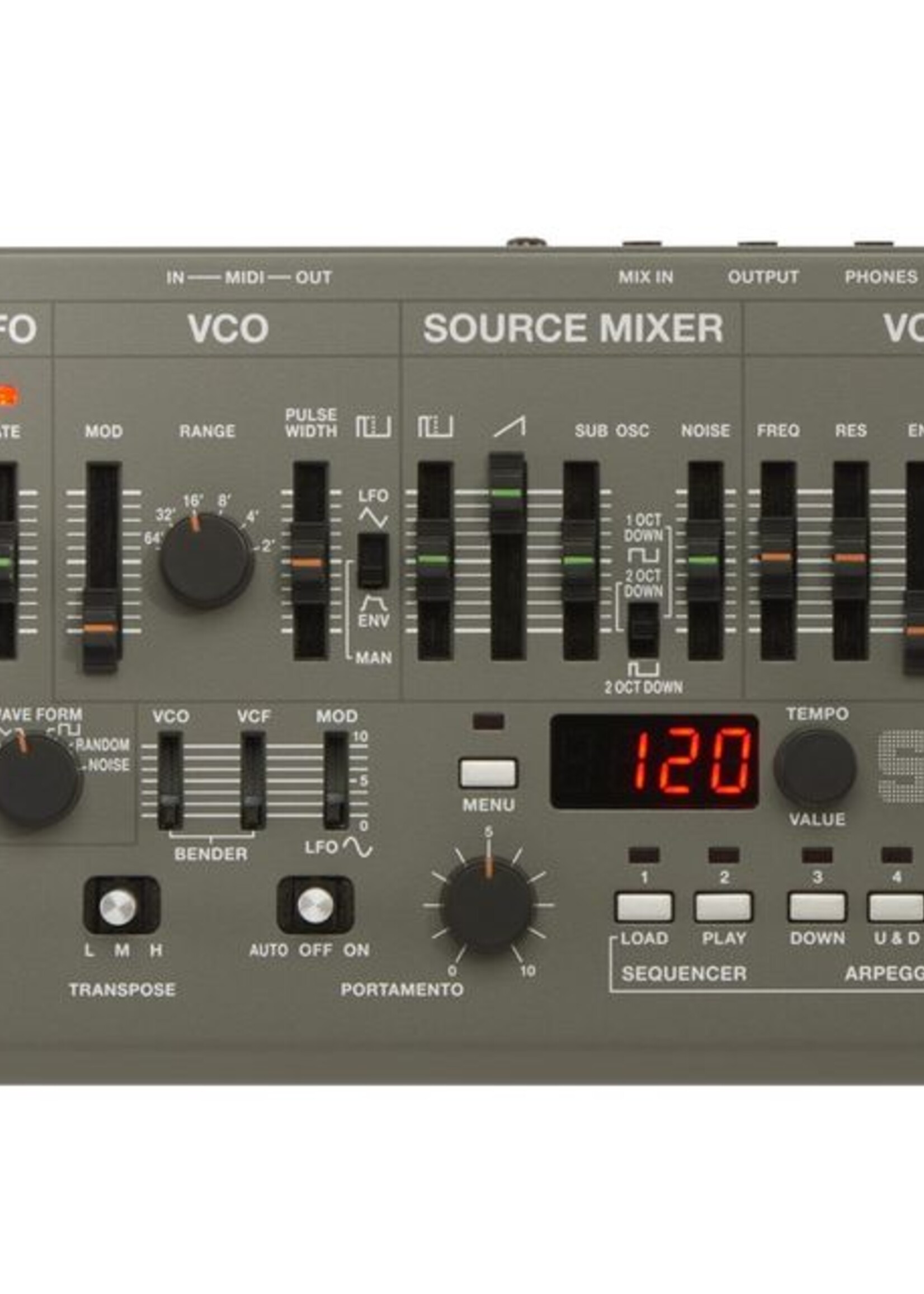 Roland SH-01A, Grey