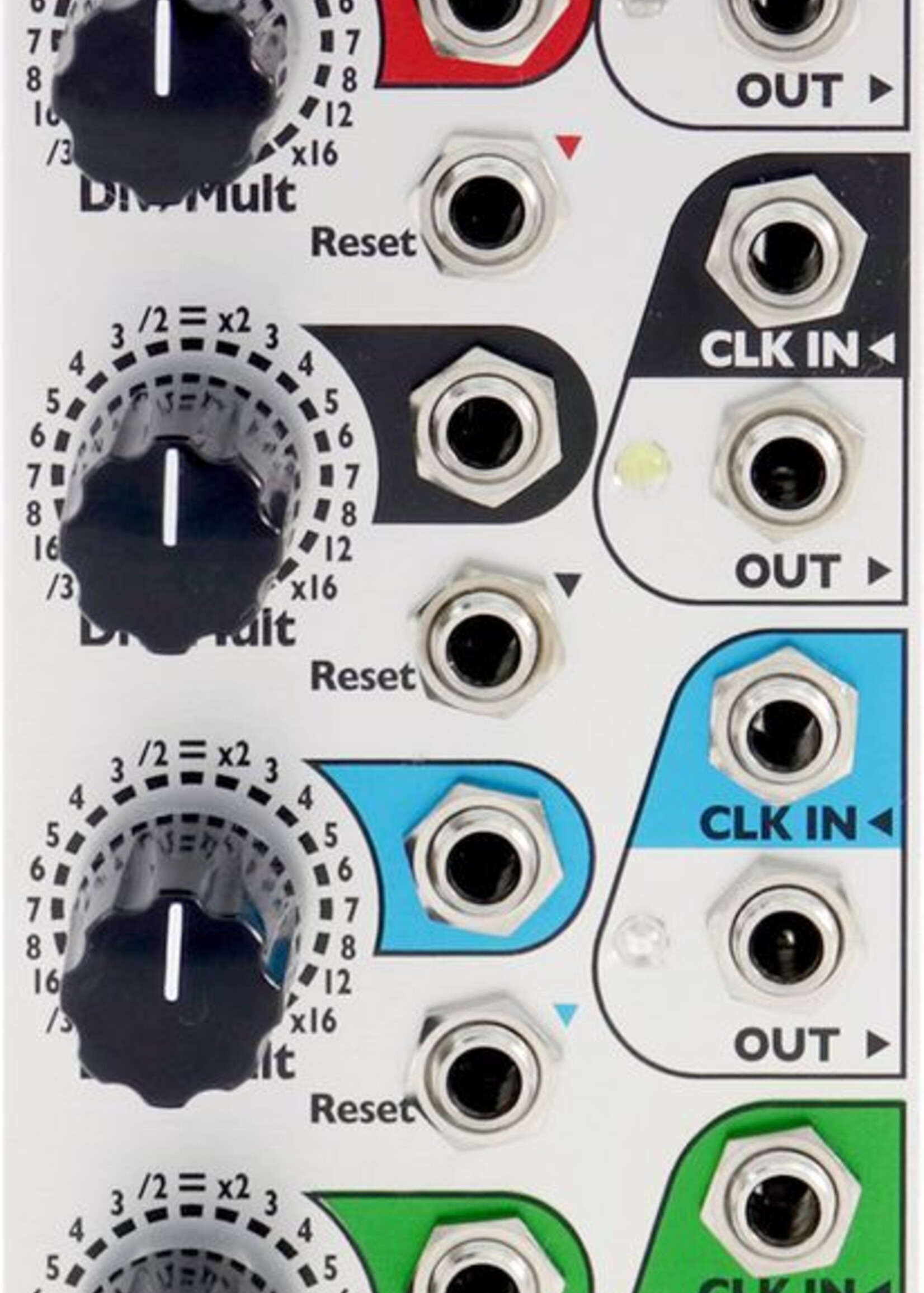 4ms QCD (Quad Clock Distributor)