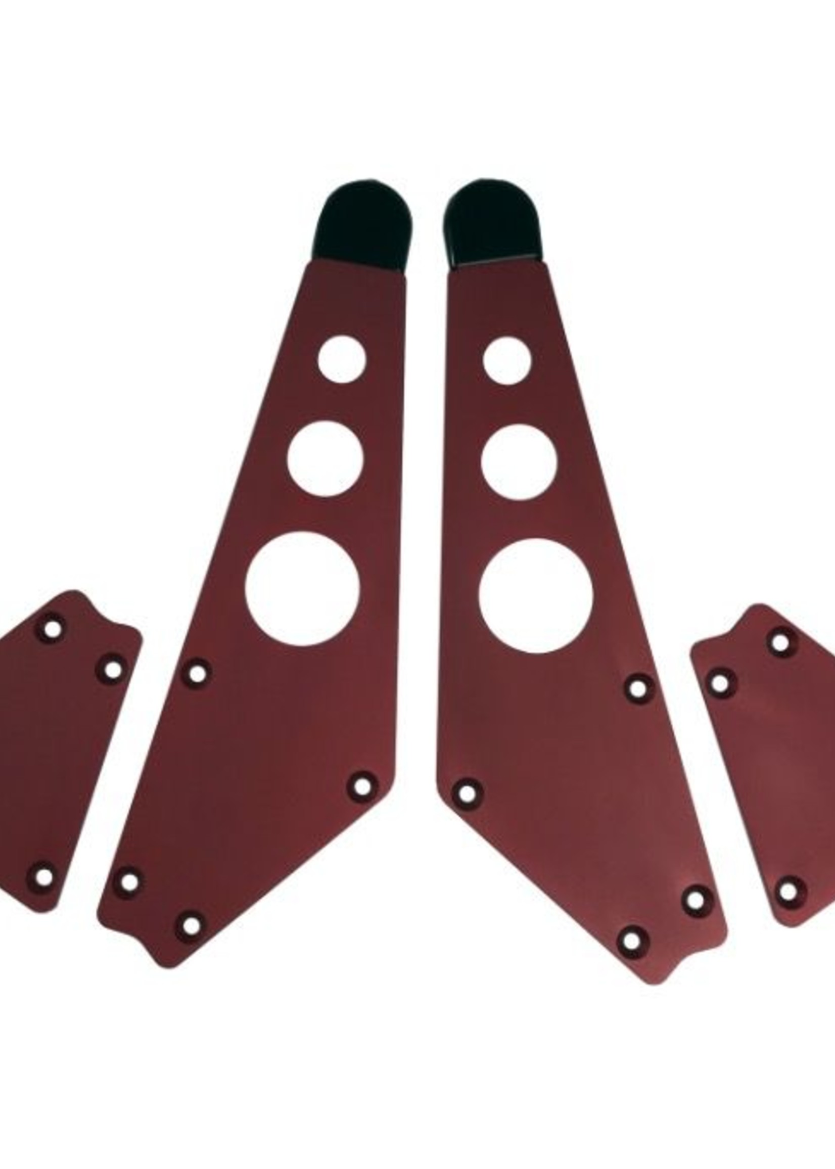 Intellijel Intellijel 4U Joiner Plates (pair), Red