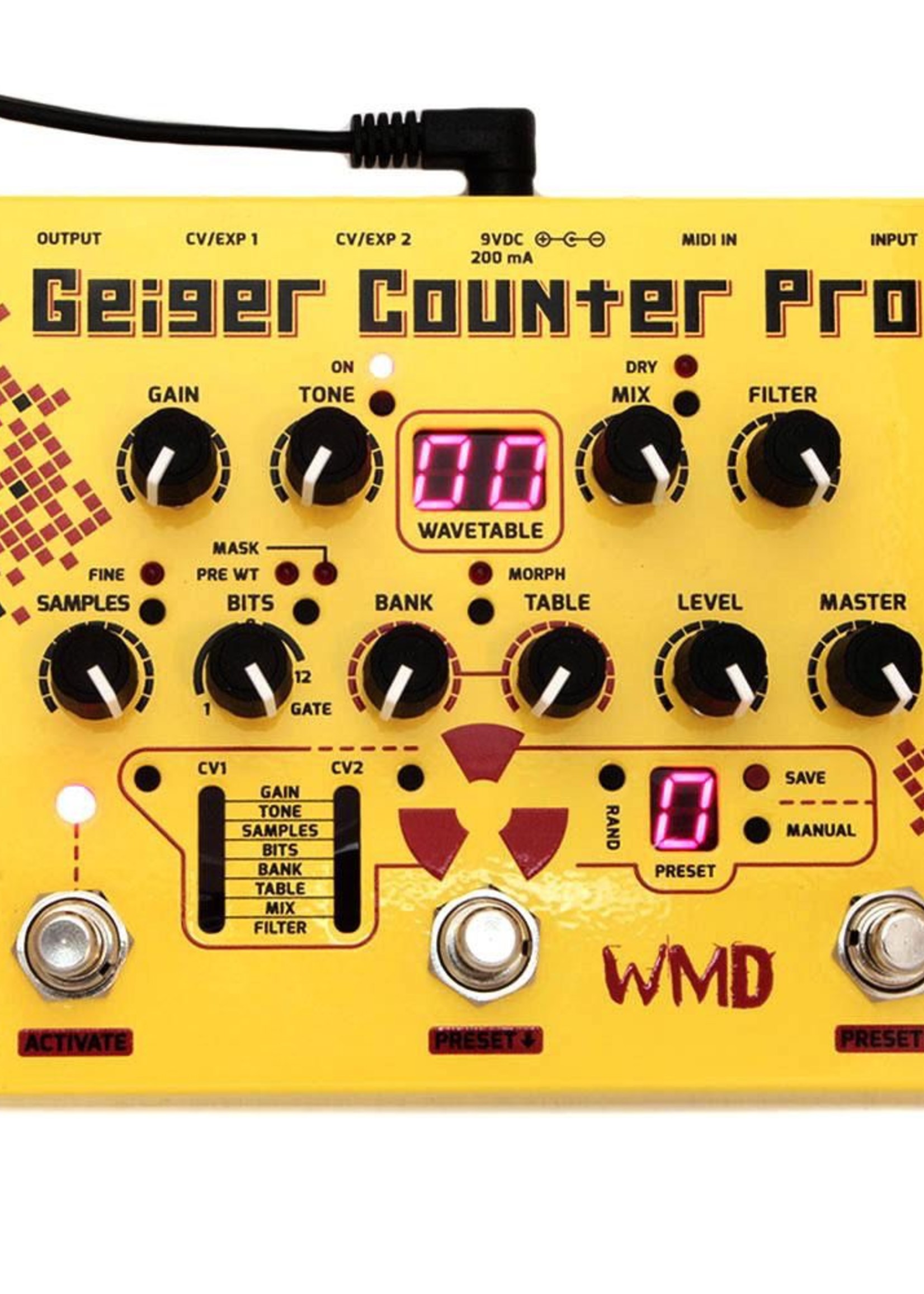 WMD Geiger Counter Pro Pedal