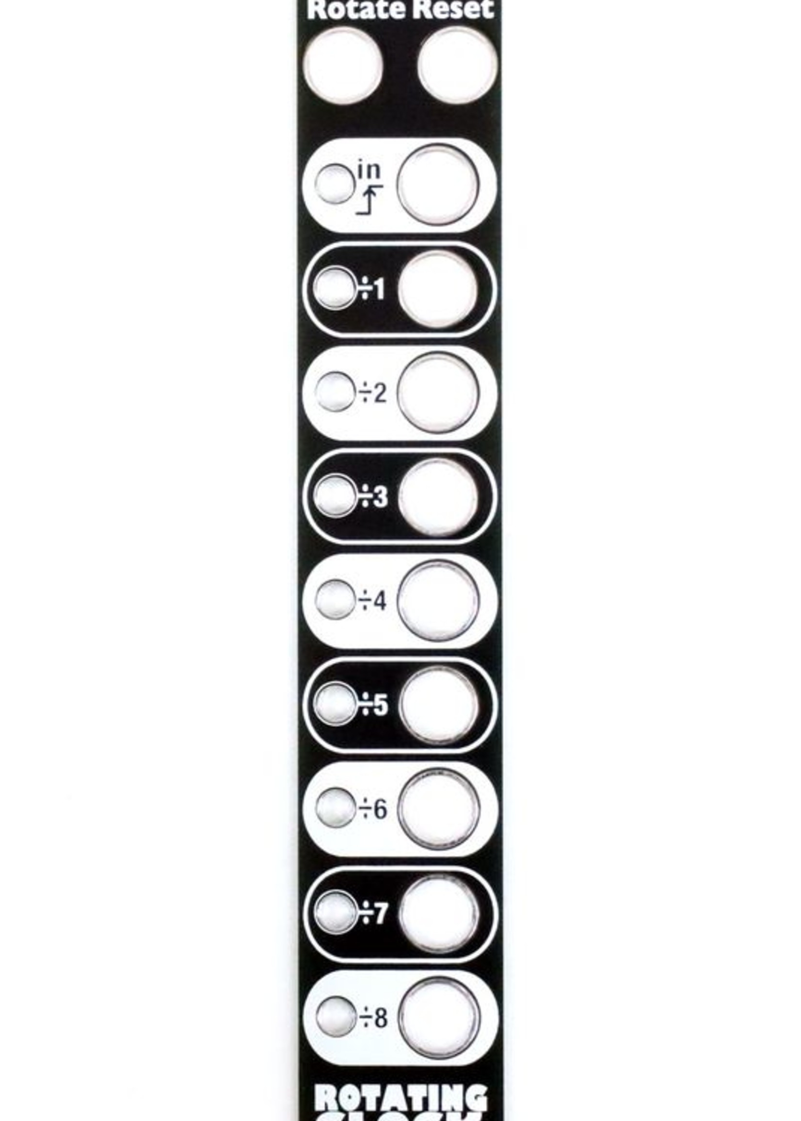 4ms RCD Faceplate - Black