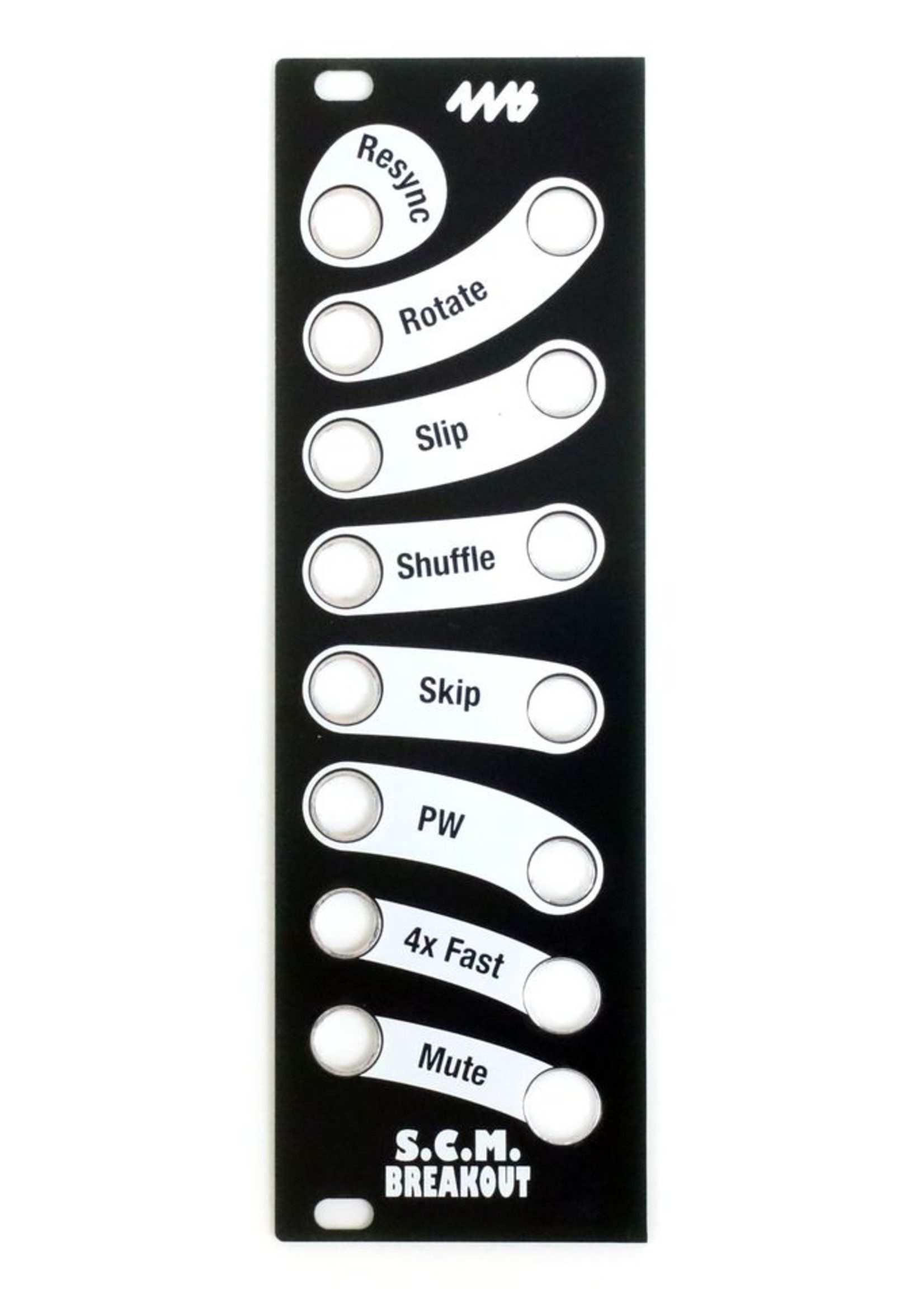 4ms SCMBO Faceplate - Black