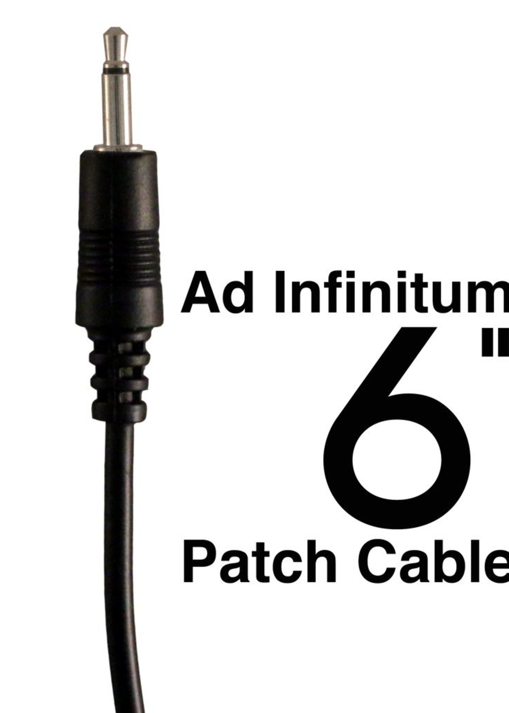 Ad Infinitum 3.5mm Patch Cable, 6”